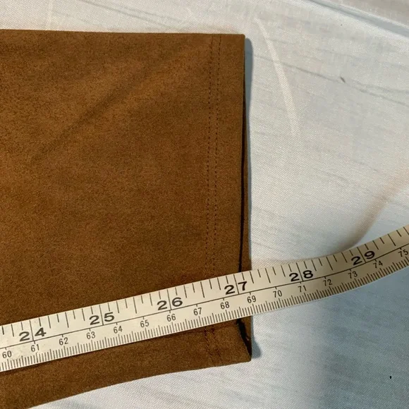 NWT Soft Surroundings Faux Suede Leggings. Size M. - Picture 9 of 10